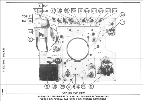 Coronado TV2-9430A; Gamble-Skogmo, Inc.; (ID = 2407111) Televisore