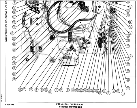 Coronado TV2-9485A ; Gamble-Skogmo, Inc.; (ID = 840890) Télévision