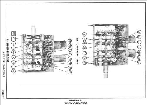 Coronado TV3-9401A; Gamble-Skogmo, Inc.; (ID = 2448772) Television