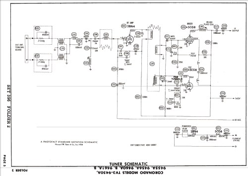 Coronado TV3-9460B; Gamble-Skogmo, Inc.; (ID = 2589886) Television