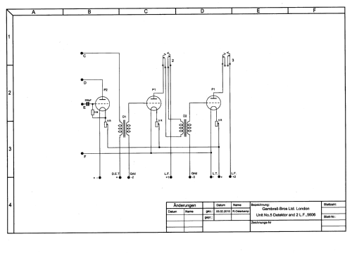 Unit No.5 Detektor and 2 L.F,5606; Gambrell Bros.Ltd., (ID = 726837) mod-pre26