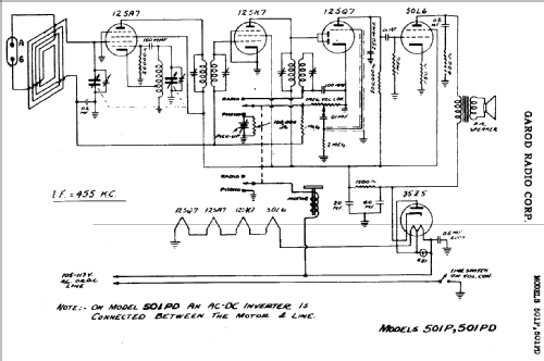 501P ; Garod Radio Corp.; (ID = 386067) Radio