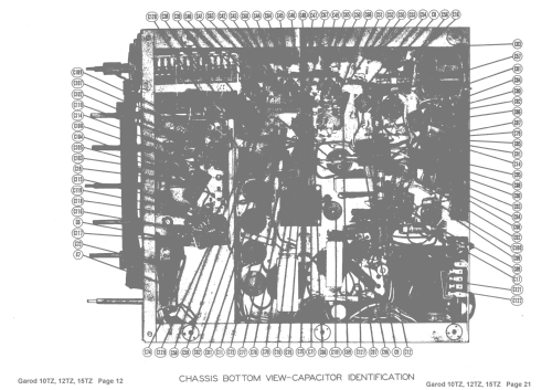 AM FM Television Receiver 10TZ Series 10TZ1; Garod Radio Corp.; (ID = 1450704) Fernseh-R