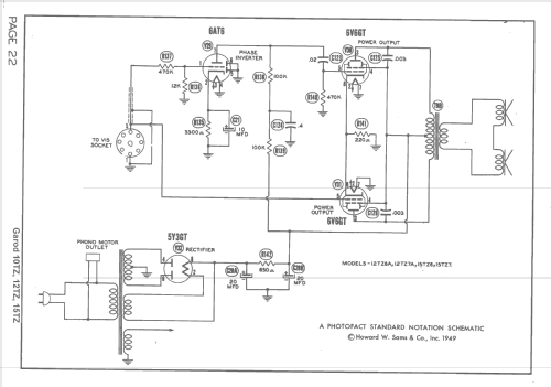 AM FM Television Receiver 10TZ Series 10TZ2; Garod Radio Corp.; (ID = 1450716) TV Radio