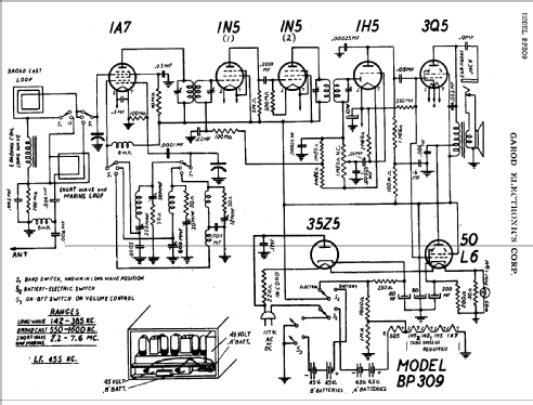 BP309 ; Garod Radio Corp.; (ID = 388588) Radio