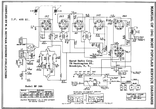 BP36A ; Garod Radio Corp.; (ID = 229257) Radio