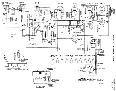 C-119 ; Garod Radio Corp.; (ID = 388747) Radio