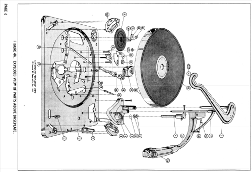 Phono Chassis Ch= RC 121; Garrard Eng. & Mfg. (ID = 1847597) R-Player