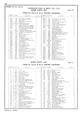 RC-10; Garrard Eng. & Mfg. (ID = 2939478) Ton-Bild