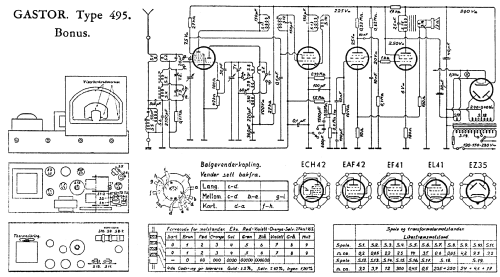 Bonus 495; Gastor; Oslo (ID = 294482) Radio