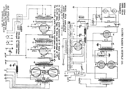 500-A ; Gates Radio & Supply (ID = 752863) Verst/Mix