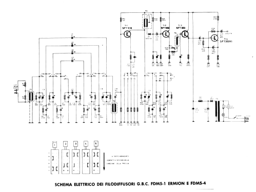 Filodiffusore Ermion FDM5-1 / FDM5-4; GBC; Milano (ID = 2737574) Radio