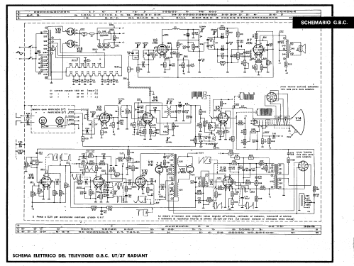 Radiant UT/37; GBC; Milano (ID = 2742091) Television