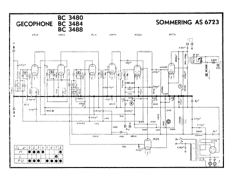 8-Valve Superhet BC3488 ; GEC, General (ID = 571060) Radio