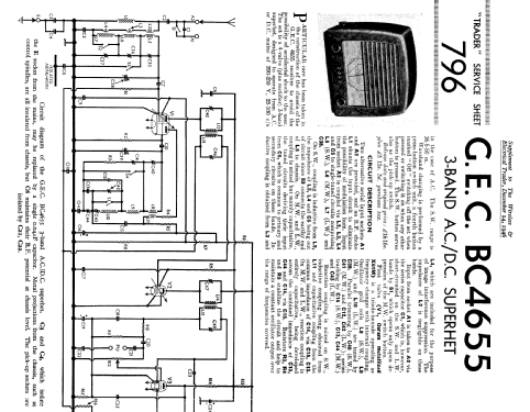 BC4655; GEC, General (ID = 2290374) Radio