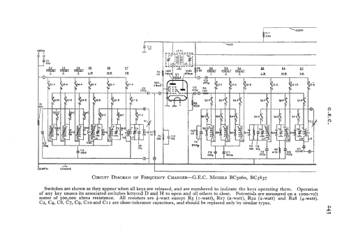 BC5060L; GEC, General (ID = 531332) Radio