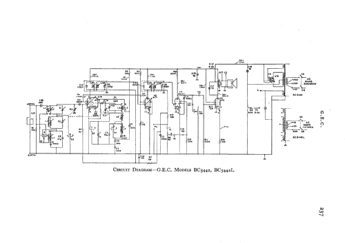 BC5442L; GEC, General (ID = 531352) Radio