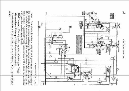 BC5842; GEC, General (ID = 557851) Radio