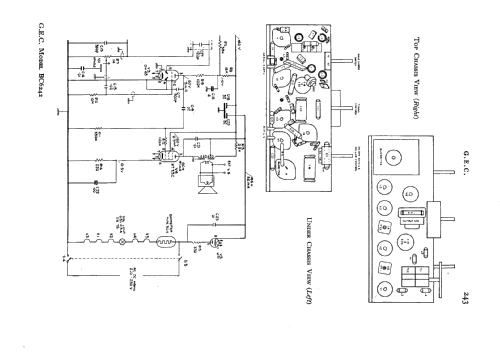 BC6242; GEC, General (ID = 531373) Radio