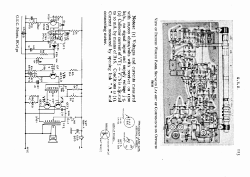 Transistor Six BC1650; GEC, General (ID = 575238) Radio