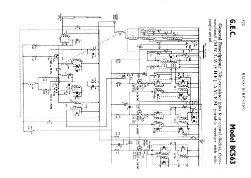 BC563; GEC, General (ID = 721164) Radio