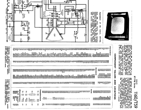 BT2745; GEC, General (ID = 1052204) Television