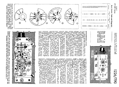 BT8245; GEC, General (ID = 1032092) Television