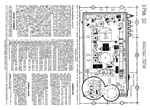 Cosmos G826; GEC, General (ID = 2309728) Radio