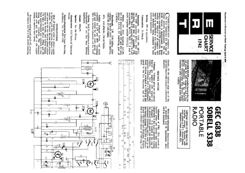 G838; GEC, General (ID = 1338162) Radio