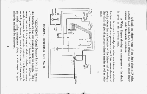 Gecophone Crystal Detector Set No.1 BC1001 or No. 1; GEC, General (ID = 1755398) Galène