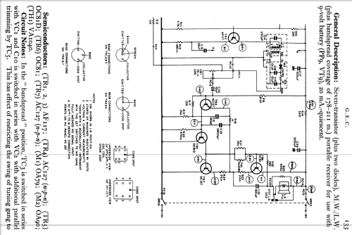 The Luxembourg Transistor 18 G818; GEC, General (ID = 765380) Radio