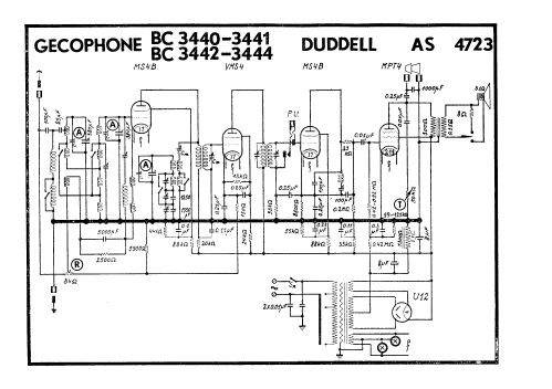 Superhet 5 BC3440; GEC, General (ID = 571067) Radio