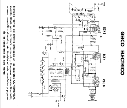 Continental BRM4; Geico Eléctrico, (ID = 1619714) Radio