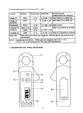 Mini Tenaza Digital - Clamp Meter L-6052; Geico Eléctrico, (ID = 2911268) Ausrüstung