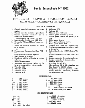 1962; Geloso Argentina; (ID = 2931518) Radio