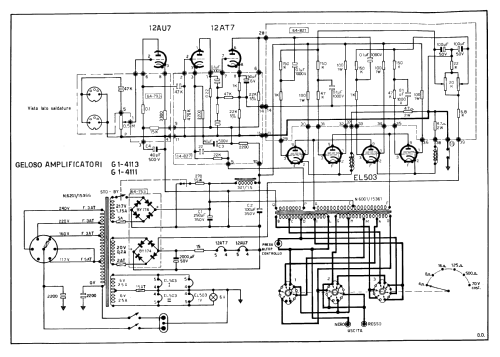 Amplificatori G1-4111 G1-4113; Geloso SA; Milano (ID = 2981024) Ampl/Mixer