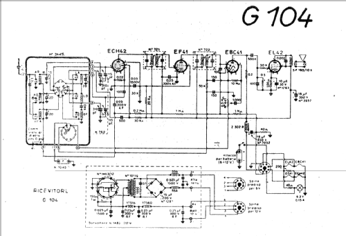 G104; Geloso SA; Milano (ID = 17792) Radio