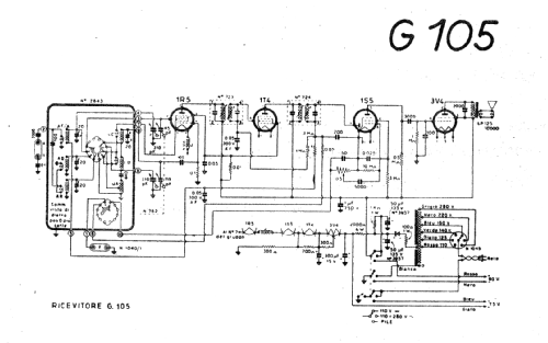 G105; Geloso SA; Milano (ID = 17791) Radio