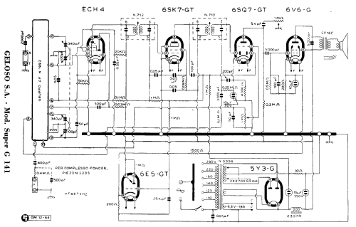 G141; Geloso SA; Milano (ID = 948370) Radio