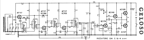 G16/4 ; Geloso SA; Milano (ID = 756571) Radio