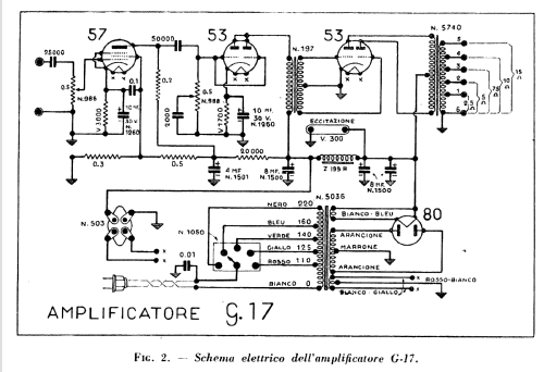 G17; Geloso SA; Milano (ID = 394742) Ampl/Mixer