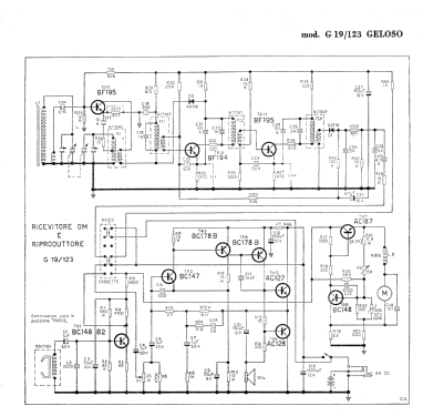 G19/123; Geloso SA; Milano (ID = 2933376) Radio