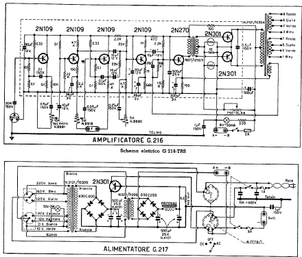 G216; Geloso SA; Milano (ID = 891031) Ampl/Mixer