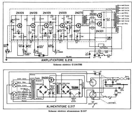 G216TSN; Geloso SA; Milano (ID = 395866) Ampl/Mixer