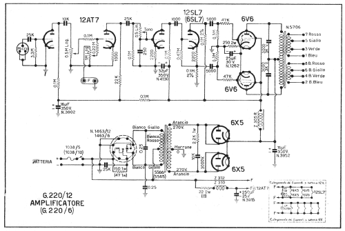 G220PA; Geloso SA; Milano (ID = 143722) Ampl/Mixer