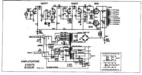 G221A; Geloso SA; Milano (ID = 395529) Ampl/Mixer