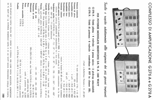 G276A; Geloso SA; Milano (ID = 143731) Ampl/Mixer