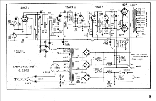 G3262-A; Geloso SA; Milano (ID = 384806) Ampl/Mixer