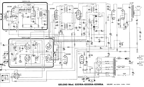 G3335A; Geloso SA; Milano (ID = 1065908) Radio