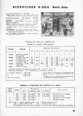 G333-A; Geloso SA; Milano (ID = 2906813) Radio